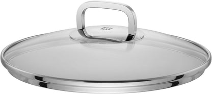 ZWILLING Juego de ollas de 5 Piezas, 4 Tapas, Apto para Inducción, Acero Inoxidable, Quadro