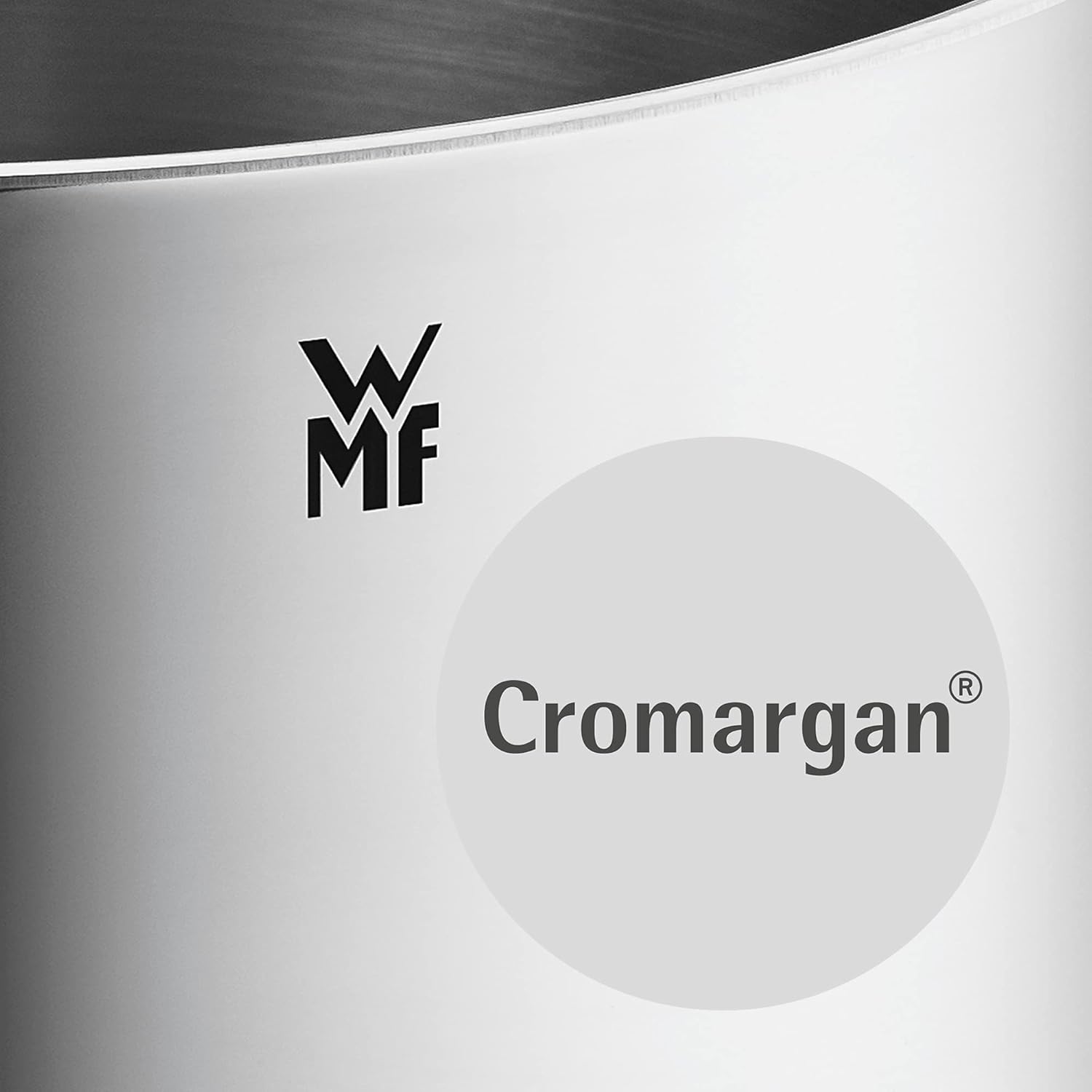 WMF Quaity One - Batería de Cocina 4 Piezas, Acero Inoxidable Apto para Inducción, 3 Cacerolas Altas de 16 cm, 20 cm y 24 cm, 1 Cazo 16 cm con 3 Tapas de Cristal