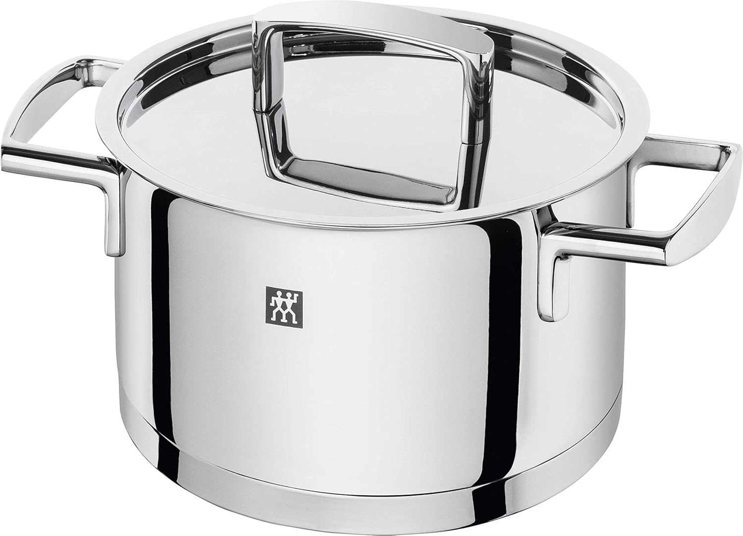 ZWILLING Batería de Cocina de 5 Piezas, 4 Tapas, Apto para Inducción, Acero Inoxidable, Passion